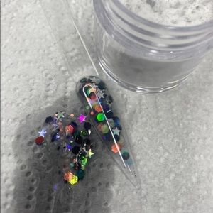 COPY - Galaxy acrylic nail powder mix